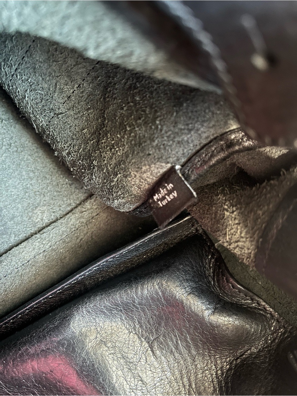 MULBERRY BLACK SOFT GRAINED LEATHER LEDBURY - Picture 12 of 14